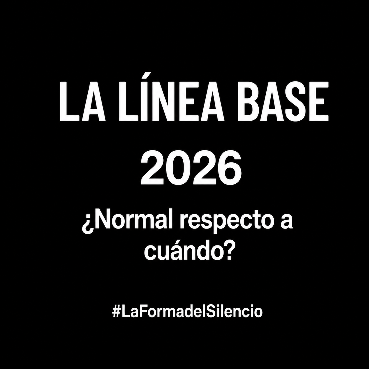 Portada: La Línea Base 2026